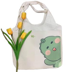 เสื้อยืดผ้าคอตตอนธรรมชาติเป็นมิตรกับสิ่งแวดล้อมออกแบบได้เองกระเป๋าผ้าใบช็อปปิ้งกระเป๋าโท้ท - Product Image 1