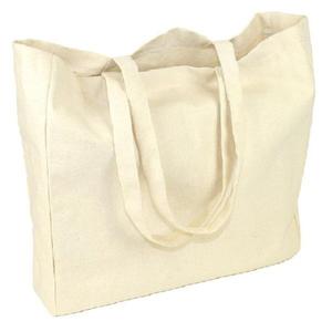 Lona amarilla tela colorida tela de algodón 100% orgánico tejido OEM personalizado fábrica reciclable mujeres mano algodón bolsas de compras - Product Image 6