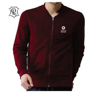 Chaqueta de lana pesada para hombre, Logo personalizado, bolsillo, color blanco - Product Image 3