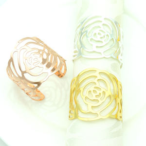 Servilleteros de Metal galvanizado antiguo, decoración interior para el hogar, acabado pintado para Hotel, restaurante, servilletero de mesa de boda - Product Image 6