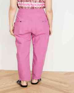 2021 <b>Women's</b> <b>Summer</b> Cotton Sport Pants Solid Straight Casual Loose Thin Slim Long <b>Trousers</b> XL Size Flat Front Design - Product Image 2