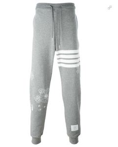 กางเกงวอร์มลายทางสำหรับผู้ชายกางเกงวิ่งไซส์พิเศษสำหรับฤดูหนาวสีตามสั่ง - Product Image 6