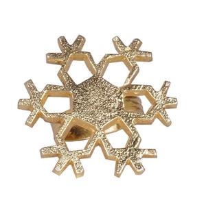 Anneau de serviette décoratif de table, anneau de serviette en métal en forme de fleur, porte-serviettes personnalisé, anneau de serviette élégant - Product Image 6