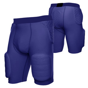 Faja de fútbol con 5 almohadillas para cadera y muslo, faja integrada de compresión, equipo de fútbol, pantalón - Product Image 1