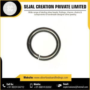 Sejal Creation High Quality <b>Split</b> Sterling Silver Jump <b>Ring</b> Connectors Economic Jewelry Making Components Wholesale Price - Product Image 4