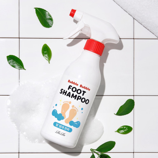 Корейская косметика RiRe Bubble шампунь для ног