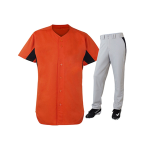 Dernier uniforme de baseball professionnel à séchage rapide à la mode Maillot de softball sublimé de haute qualité - Product Image 6