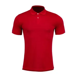 Da uomo Polo T-shirt tessuto PK di alta qualità Unisex Design personalizzato all'ingrosso all'ingrosso