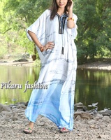 Tie Dye robe éthiopienne traditionnelle femmes Blouse femme arc-en-ciel caftan robes fente latérale brodé et cravate Dye à manches courtes