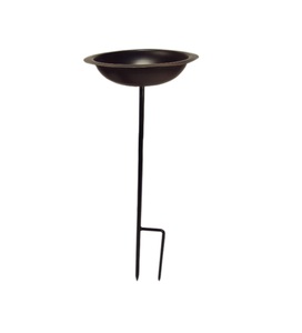 Baño de pájaros de cobre puro, con dos pájaros de cobre y un jardín multifacético con temática de árboles - Product Image 2