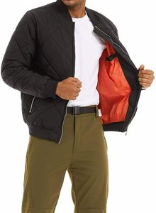 The Best Quality Wholesale Price Men Satin Bomber Jacket - Product Image 6