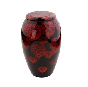 Urna de Metal antigua grabada para cenizas, urna de cremación para adultos de estilo americano/Europeo, oro y negro, venta al por mayor - Product Image 3