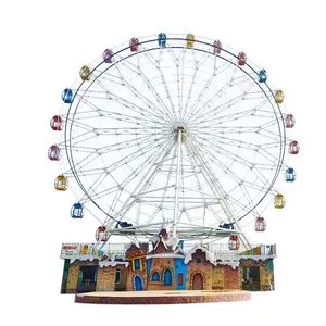 modern kids customized attraction outdoor zhengzhou amusement park rides family rides 30m ferris wheel for sale