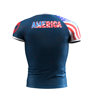 Diseña tu propio protector de sarpullido sublimado Mma al por mayor protector de sarpullido impreso personalizado y equipo de BJJ para niños - Product Image 2