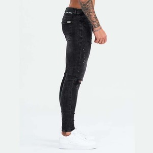 PIHA SPORTS Mens Crosshatch <b>Classic</b> Straight Leg Regular Fit Stylish Denim Jeans Spandex Material Button Fly Autumn All Waist - Product Image 6