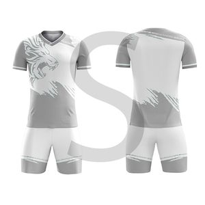 เสื้อฟุตบอลคุณภาพดีสั่งทำพิเศษพร้อมหมายเลขทีม 100% โพลีเอสเตอร์ แห้งเร็ว สำหรับผู้ชาย - Product Image 6