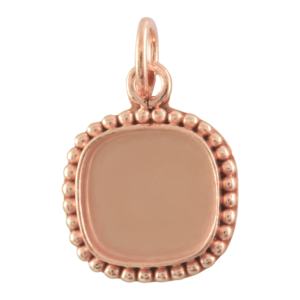 Argent bricolage forme Collet tasse lunette vierge pour collier pendentif bijoux résultats de bijoux et composants - Product Image 1