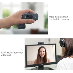 Caméra d'ordinateur Logitech <span class=keywords><strong>webcam</strong></span> C270 HD, offre spéciale - Product Image 6