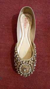 IMPEXPO Khussey Pakistani Khussa <b>Shoes</b> <b>for</b> Women <b>Kids</b> <b>Light</b> Weight Mixed Colors Fancy Indoor PK Flat Embossing Logo <b>for</b> Spring - Product Image 6