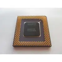 Prosesor CPU Keramik Tua dengan Pin Emas