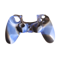 Peau de contrôleur pour PS4, coque de protection en silicone antidérapante compatible avec le contrôleur PS 4 Slim/Pro