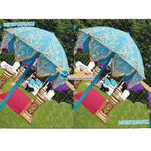 ร่มประดับ Mehndi แบบตุรกี,ร่มกันแดดสำหรับตกแต่ง Mehndi ร่มถักด้วยมือสไตล์อินเดีย - Product Image 1