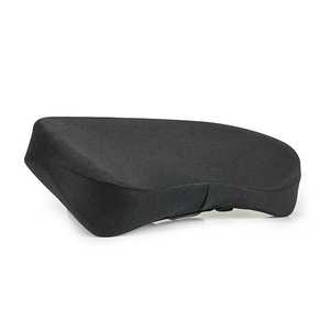 Support dorsal ergonomique et en mousse à mémoire, pour chaise de bureau, tueur de douleurs du dos, support dorsal, avec coussin noir - Product Image 1
