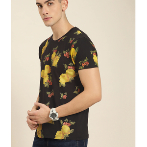 T-shirt homme 100% coton, coupe slim, respirant, qualité supérieure OEM. - Product Image 3