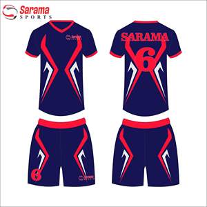 Personalizado tailandés calidad sublimación fútbol Jersey uniforme hombres fútbol con logotipo personalizado, - Product Image 4