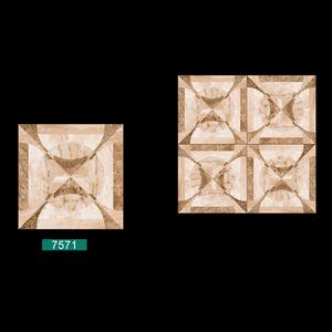 Grands carreaux de sol ronds en porcelaine polie 40x40cm - Product Image 6