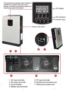 <span class=keywords><strong>Inversor</strong></span> Híbrido <span class=keywords><strong>Voltronic</strong></span> Axpert Mks 5KVA <span class=keywords><strong>5000W</strong></span> 48V - Product Image 2