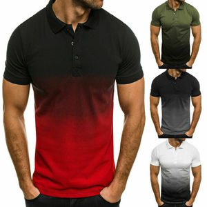 OEM/ODM Custom Brand Men's Casual Slim Fit Short Sleeve for Shirt Eco-Friendly Breathable Polyester/Cotton Plus Size - Product Image 4