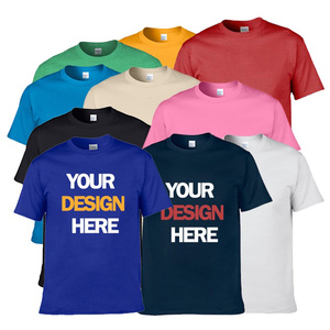 เสื้อยืดทรงบ็อกซี่สไตล์ไฮสตรีท พิมพ์ลายโลโก้ตามสั่ง ผ้าฝ้าย 100% คอกลม ถักทอ น้ำหนัก 220-350 กรัม เสื้อยืดครอปแฟชั่น - Product Image 5