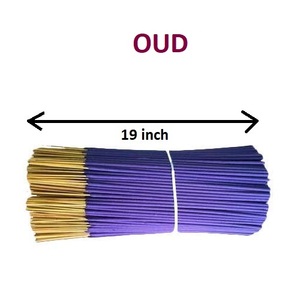 Encens en baguettes de parfum naturel, 50 pièces, 19 pouces, bâtonnets d'encens, vente en gros au prix d'usine (violet) - Product Image 1