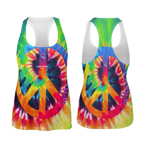 Camisetas sin mangas de entrenamiento físico de verano para mujer, camisetas de entrenamiento de gimnasio recortadas, diseño de sublimación de punto de talla grande para mujer, recortadas para mujer. - Product Image 6