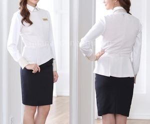 Uniformes d'hôtel sur mesure décontractés 2026, respirants, unisexes, vêtements de travail OEM, nouveau style, délai de livraison rapide, couleur et logo personnalisés - Product Image 4