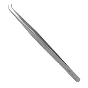 Stainless Steel Eyelash Extension Tweezer 6mm 75deg Volume Slim Straight Private Label, Heavy Duty Eyelash Tweezer - Product Image 3