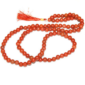 ซื้อออนไลน์ชาวฮินดูสวดมนต์Mala | ผู้จัดจำหน่ายของพีชลูกปัดAventurine Mala - Product Image 1