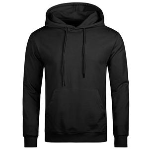 เสื้อฮู้ดแบบสวมหัวสำหรับผู้ชายผ้าฝ้ายพิมพ์ลายโลโก้ตามสั่ง - Product Image 4