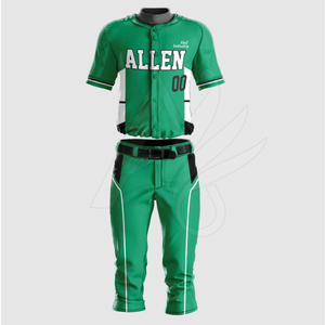 Conjuntos de uniforme de béisbol para jugador de equipo, diseño personalizado de poliéster - Product Image 2