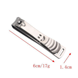 Good Quality Classical Smile Face Nail Clipper Stainless <b>Steel</b> Finger Toe Nail Cutter Top Sale Beauty <b>Product</b> - Product Image 4