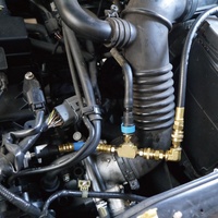 Kit de Prueba de Presión, Manómetro de 0-140 PSI/10 bar, Probador de Presión de Combustible