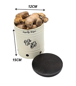 Aluminium Casted Metal <b>Kitchen</b> <b>Storage</b> Multi Purpose Ginger Serving Jars - Product Image 6