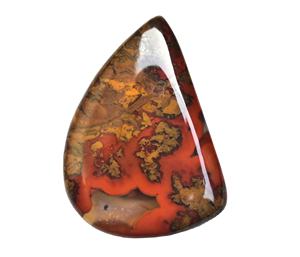 10 pierres précieuses Cabochon en Agate, belle couture, en vrac, pour pendentif bijoux - Product Image 1