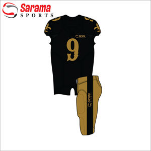 Camiseta de fútbol americano de poliéster personalizada al por mayor, Conjunto de camiseta de fútbol americano, - Product Image 2