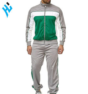 New Gym Fitness Slim Fit Plain Joggers <b>Track</b> <b>Suits</b> Mens Tracksuits Set Custom printing logo plain gym sport running Tracksuit - Product Image 1