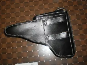 Reproduction WW2 German Luger Holster in Black