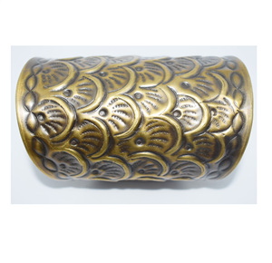 1945 Ancient New Year Alaska Bespoke Jewelry Brass <b>Cuffs</b> <b>Silver</b> Plating <b>Bracelet</b> <b>Cuff</b> for Women dazzling jewelry for woman - Product Image 6