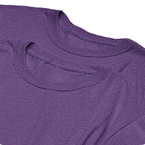 Prix de gros de haute qualité ras-du-cou vêtements d'été décontracté uni manches courtes coton vêtements d'été couleur unie homme t-shirts 2024 - Product Image 3