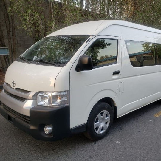 Used for Toyota Hiace High Roof Bus Automatic Diesel Van with AWD